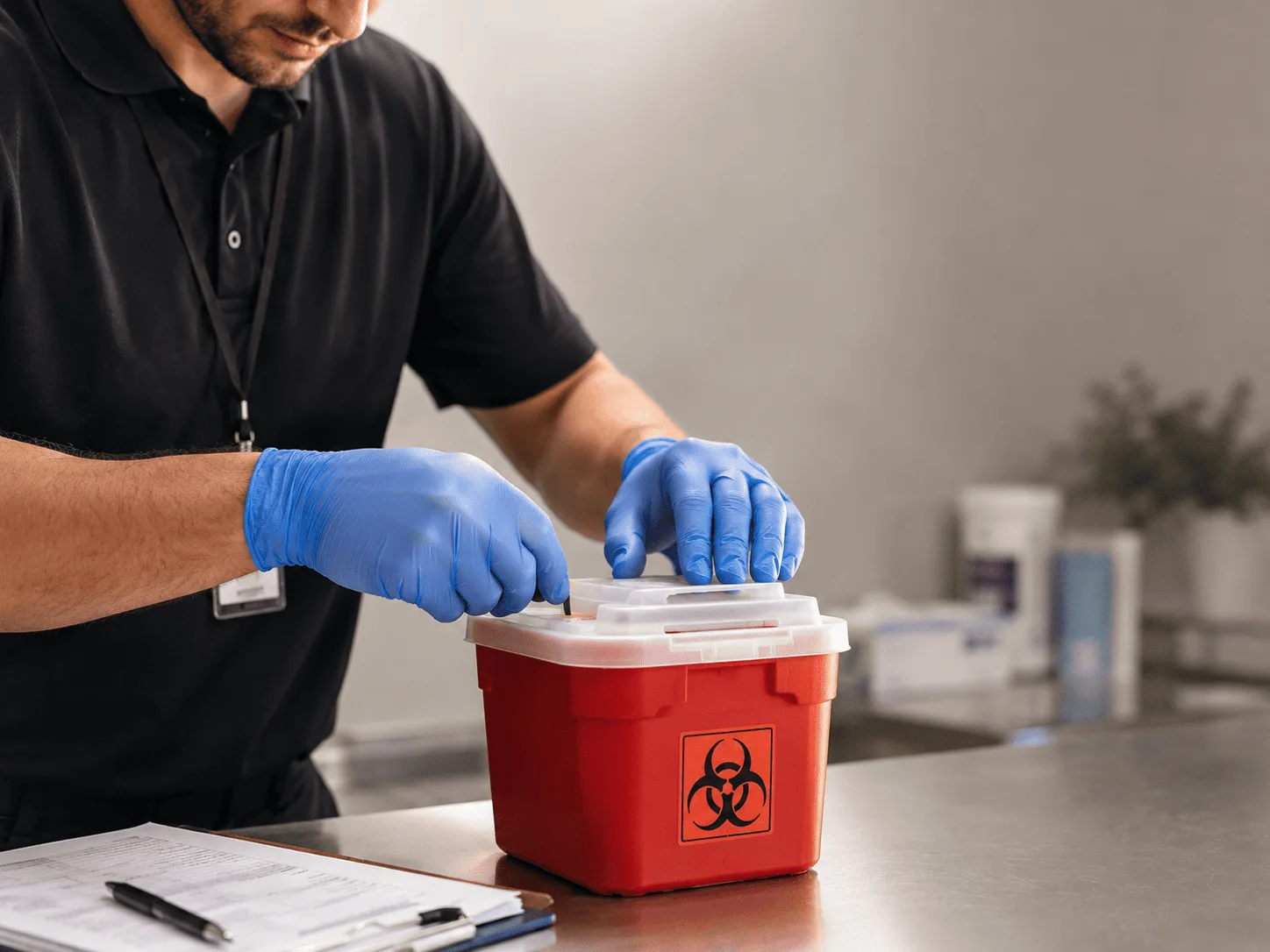 Why choose Sharps Waste Disposal in Mccarr, KY